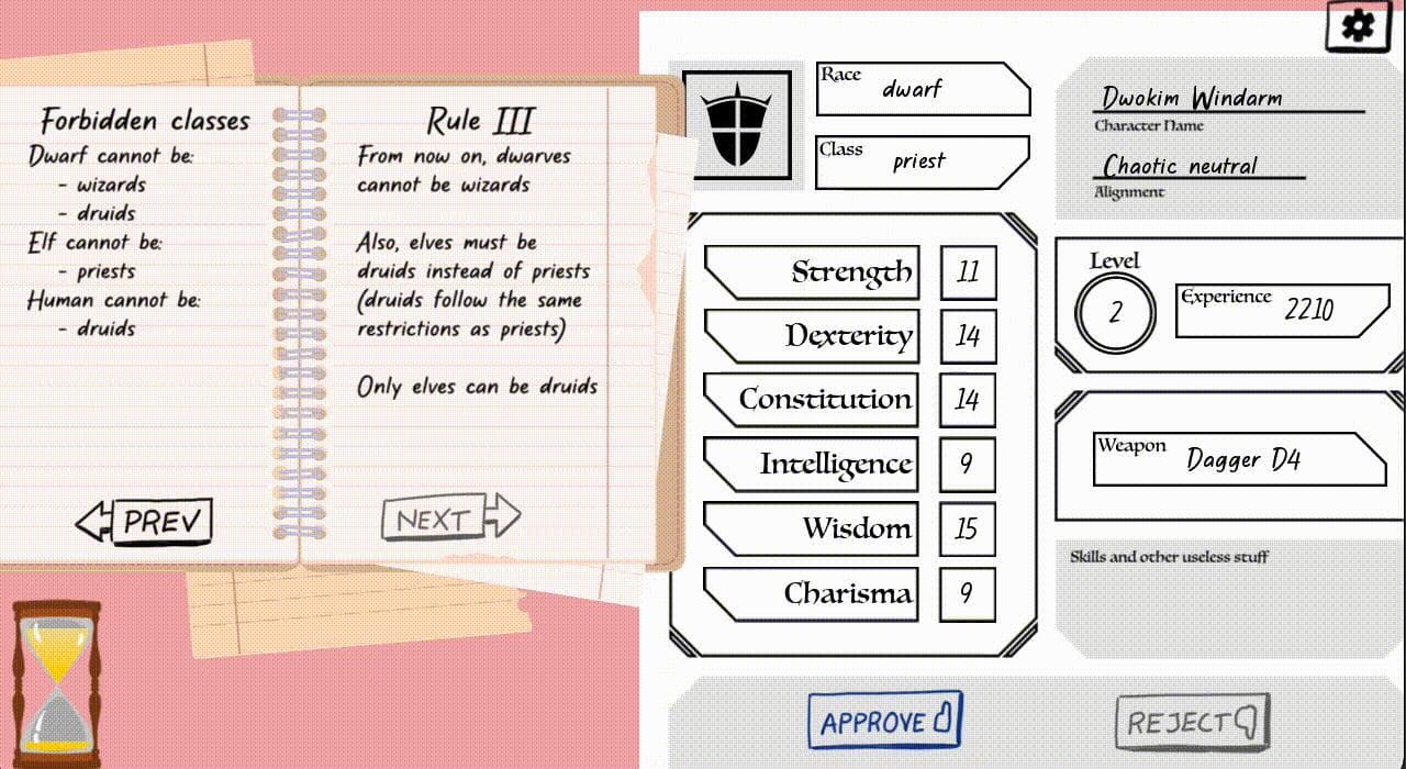 Character Sheets, Please screenshot 2
