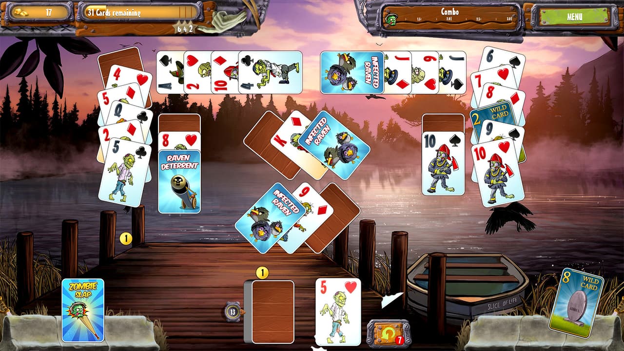 Zombie Solitaire 2 Chapter 1 screenshot 2
