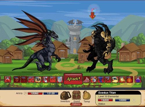 DragonFable screenshot 2