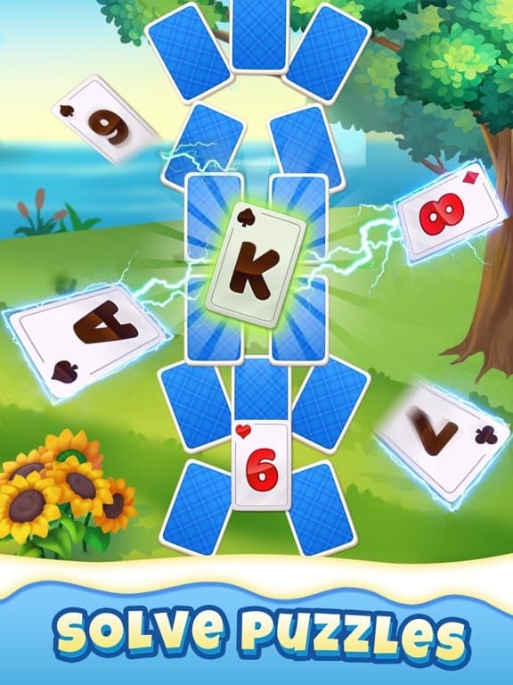 Farm Story Solitaire Tripeaks screenshot 2