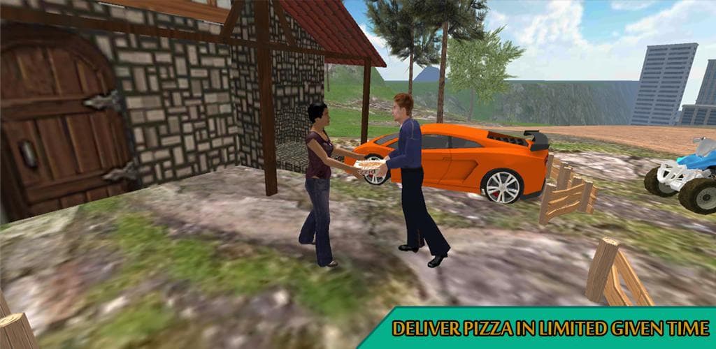 ATV Bike Pizza Delivery Boy screenshot 5