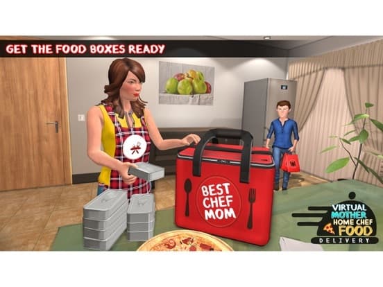 Mother Chef Food Delivery Game screenshot 4