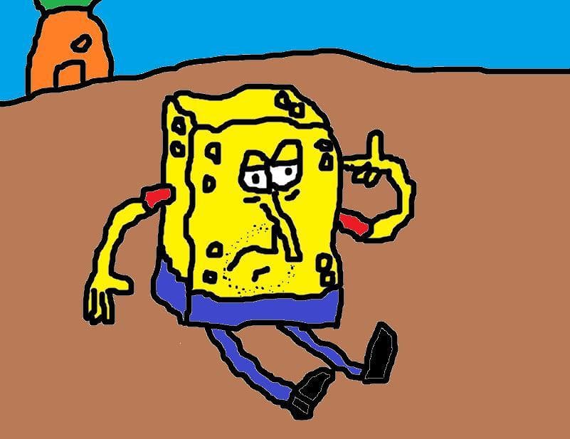 Spongebob Down a Hole: A Game by Pants Shpieler