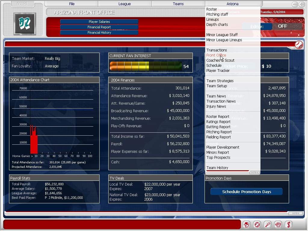Out of the Park Baseball 6 screenshot 3