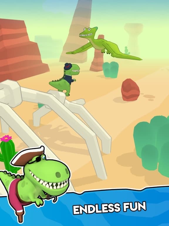 Dino Run 3D screenshot 4