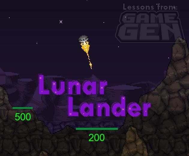 Game Gen - Lunar Lander