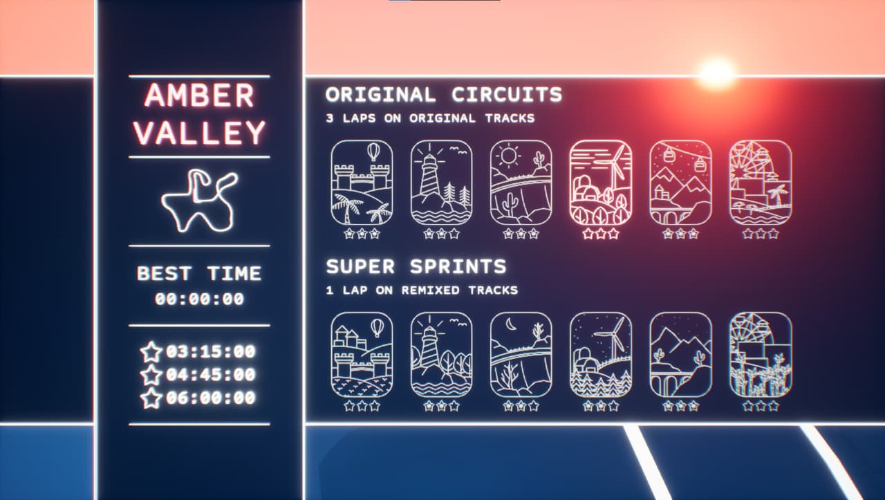 Super Retro Rec League Racing screenshot 4