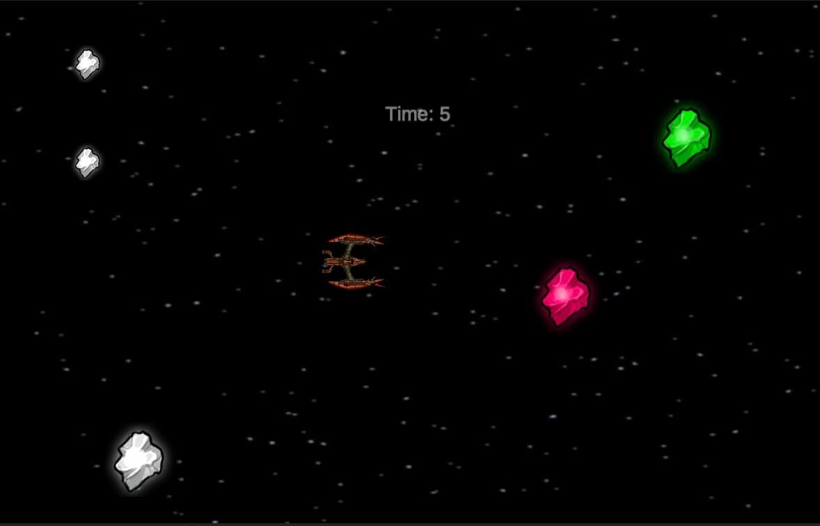 Asteroids (itch) (mynk98) screenshot 3