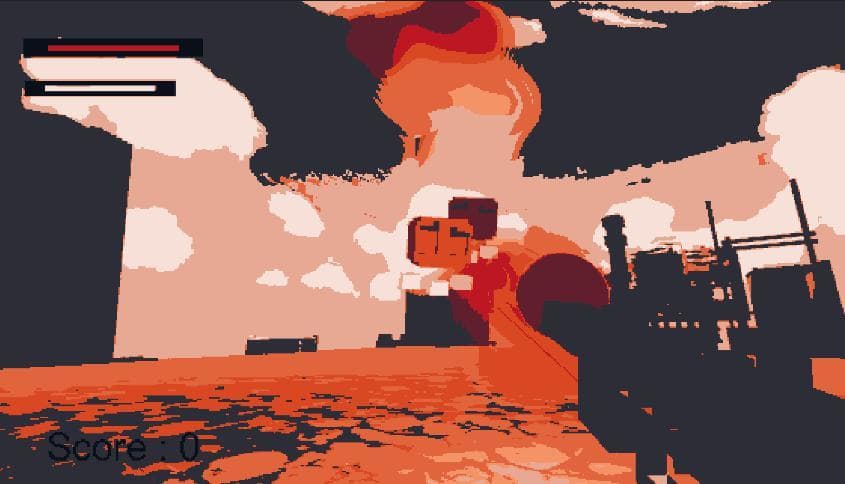 Death Metal Retro Shooter