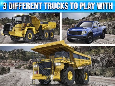 Quarry Driver Parking Game - Real Mining Monster Truck Car Driving Test Park Sim Racing Games screenshot 3
