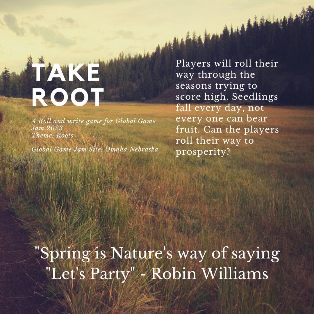 Global Game Jam 2023 Submission - Take Root
