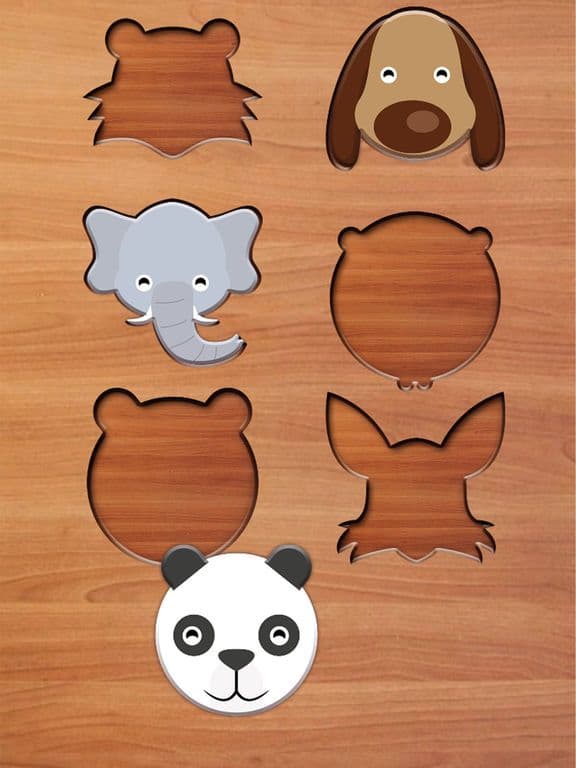 Animal Wooden Puzzle - Riddles screenshot 4