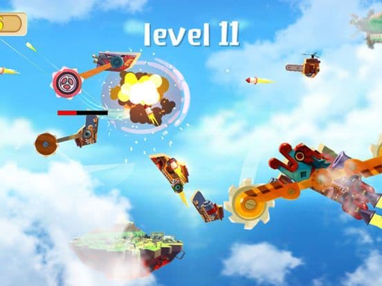 Crazy Machine Sky Battle screenshot 2
