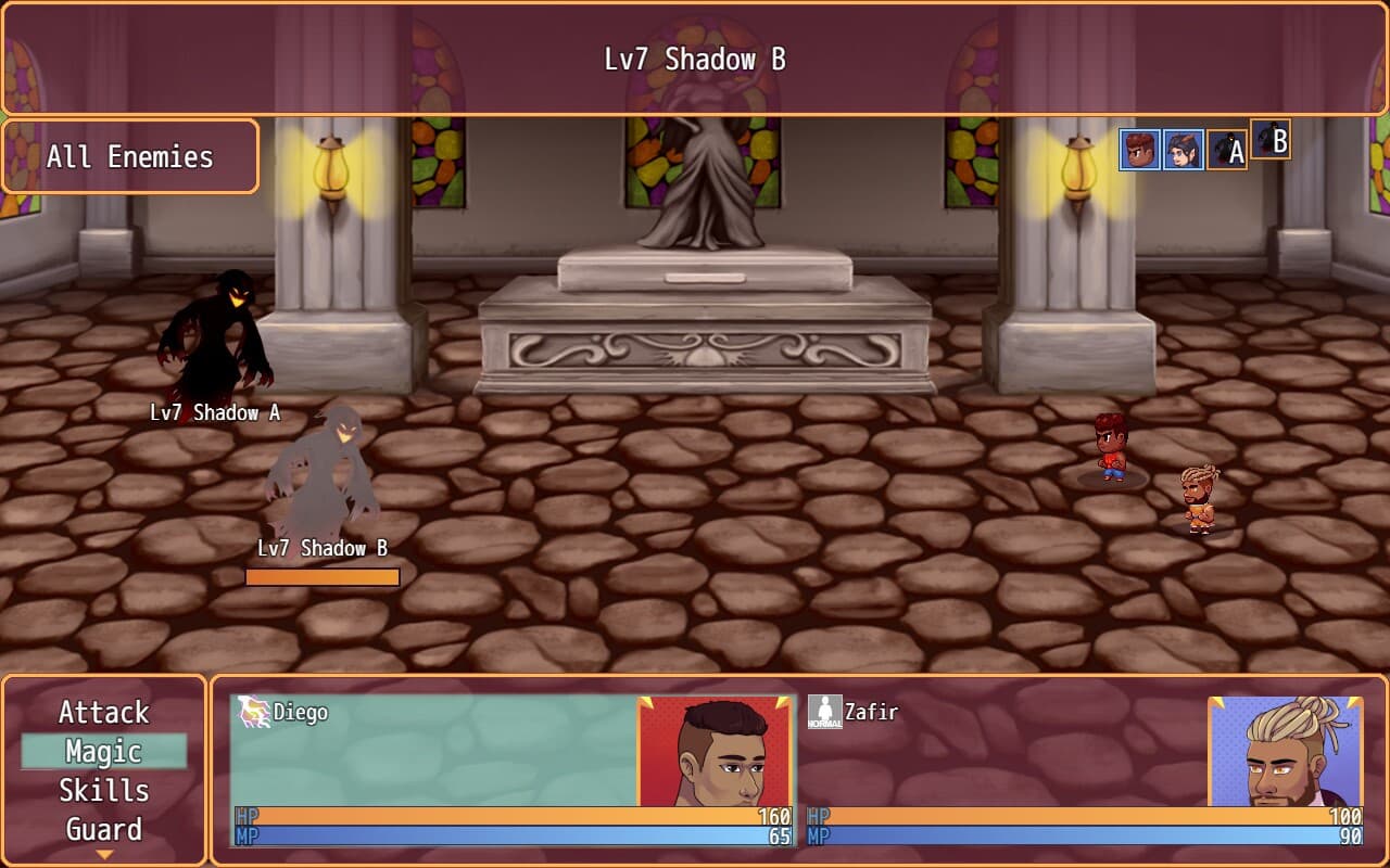 Burning Horns: A Bara Isekai JRPG screenshot 5