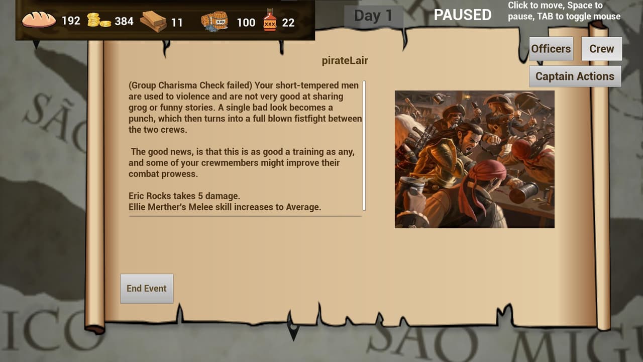 Implementing Procedural Narrative and Characters to Explore Player - NPC Relationships screenshot 3