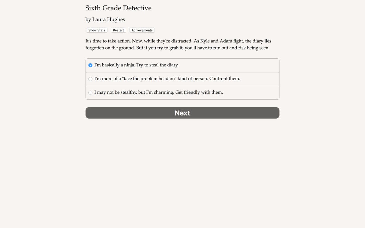 Sixth Grade Detective screenshot 4