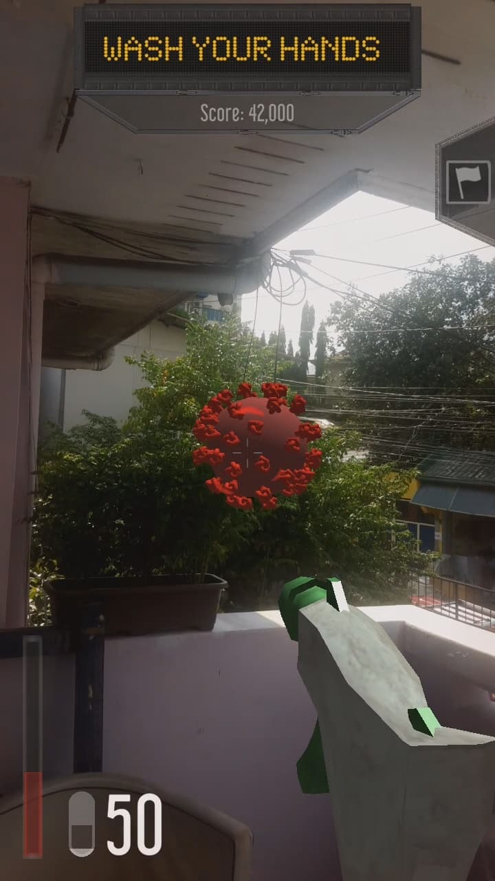 Coronavirus Blaster AR screenshot 2