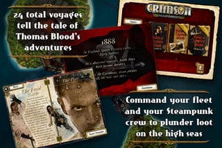 Crimson: Steam Pirates for iPhone screenshot 3
