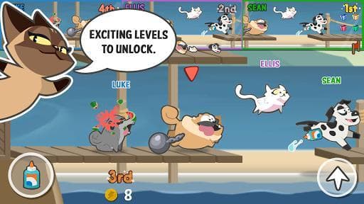 Pets Race - Fun Multiplayer PvP Online Racing Game screenshot 4