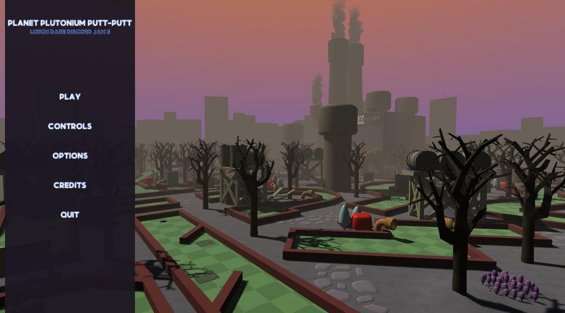 Planet Plutonium Putt-Putt screenshot 2