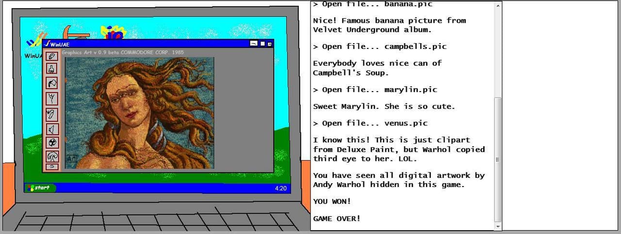 Art lost in time screenshot 2