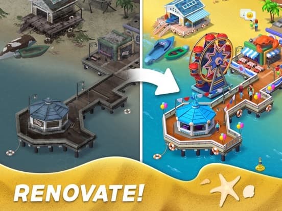 Match Town Makeover: Design screenshot 2