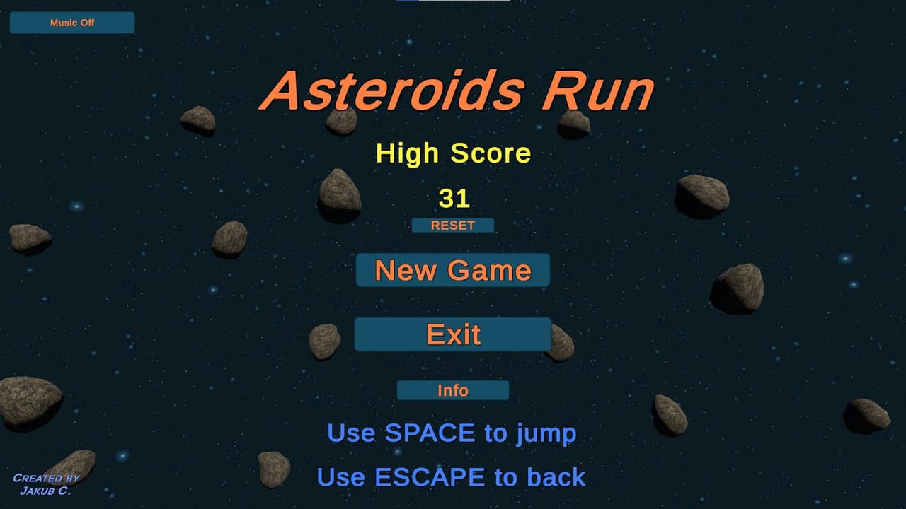 Asteroids Run screenshot 2