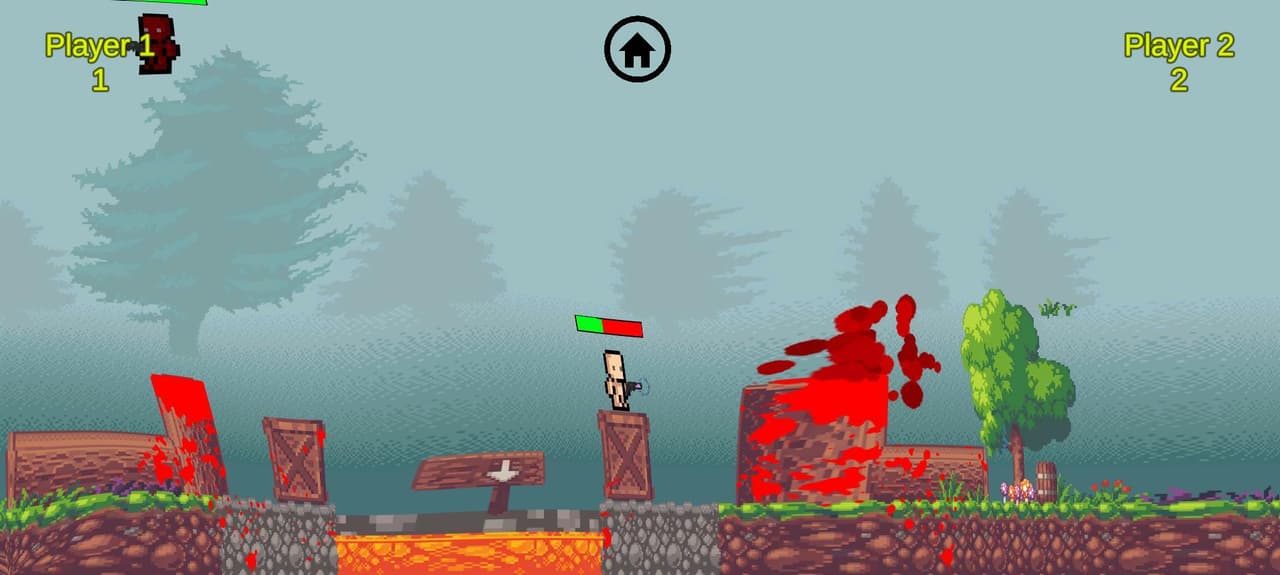 1v1 Battle with valorant weapons 2D