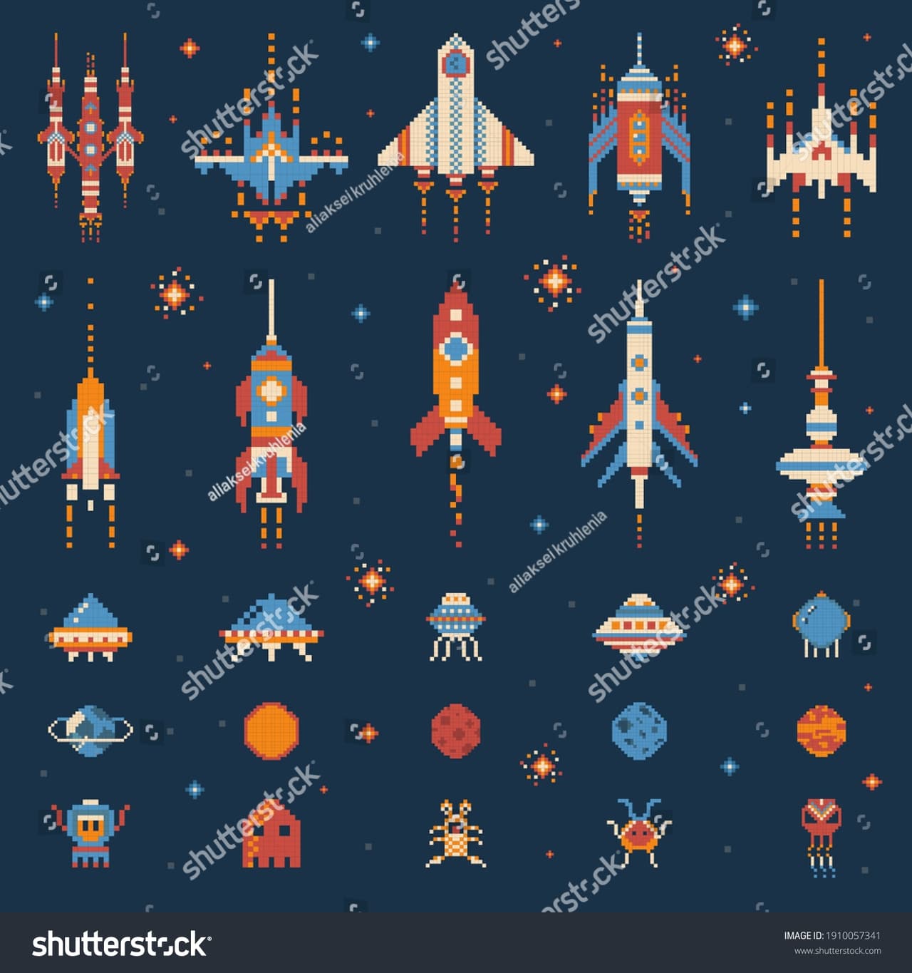 SPACE SHOOTER (itch) (ABHINAV TYAGI)