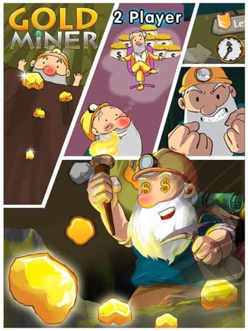 Gold Miner—2 Player Games & Classic Pocket Mine Digger Adventure(Free+Online) screenshot 3