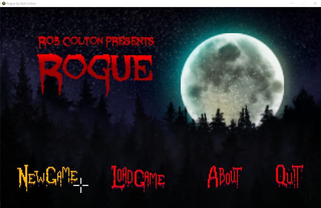 Rogue (itch) (Rob Colton) screenshot 2