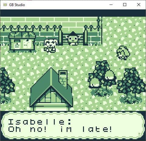 Animal Crossing GB Studio Demo (MortMort)