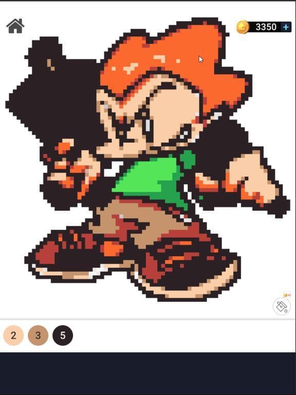 FnF Pixel: Coloring Tricky Mod screenshot 4
