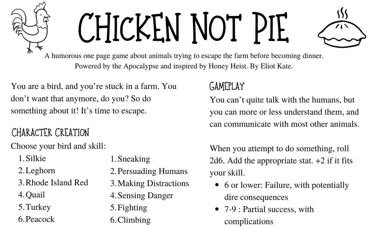 Chicken Not Pie screenshot 2