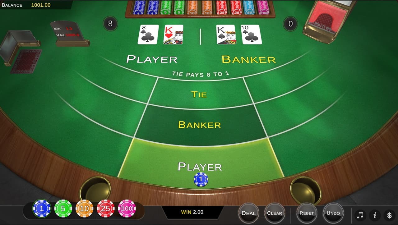 Baccarat Game screenshot 2
