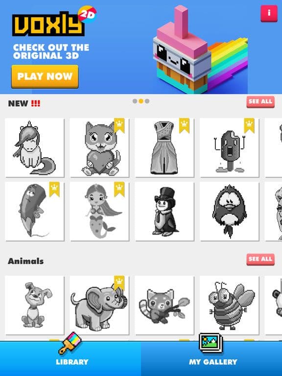 Color by number - Unicorns Art screenshot 4
