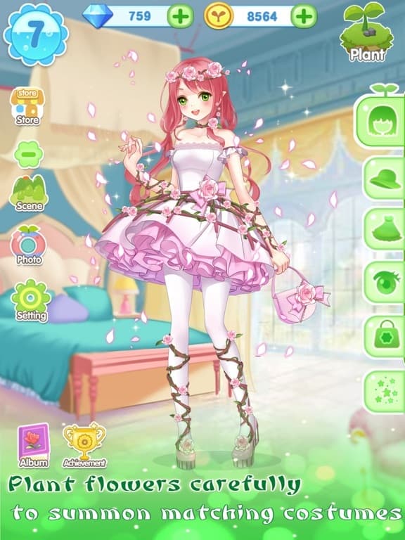 Princess Garden Dressup