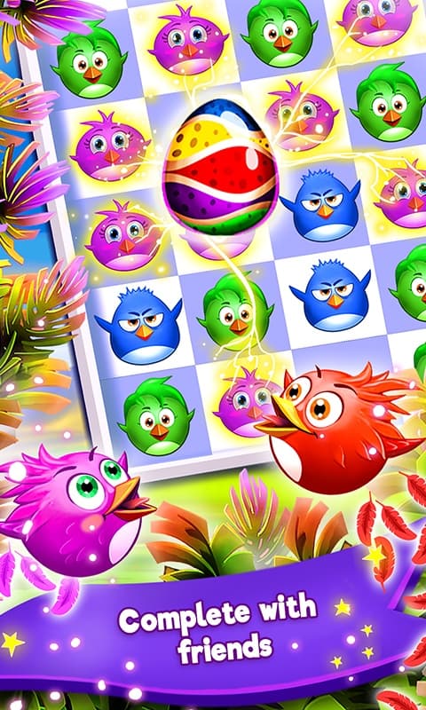 Birds Pop Mania: Match 3 Games Free screenshot 6
