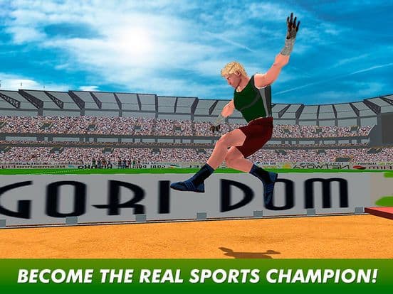 Athletics Running Race Game Full screenshot 3