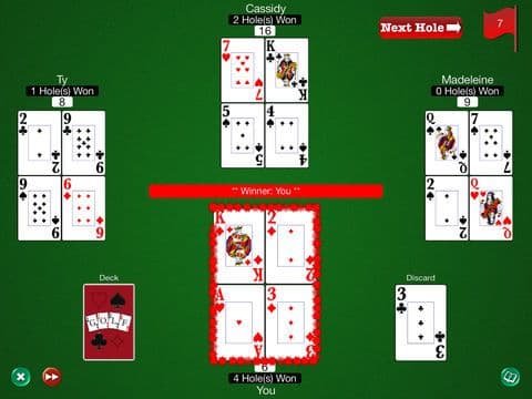 Golf Card Game HD