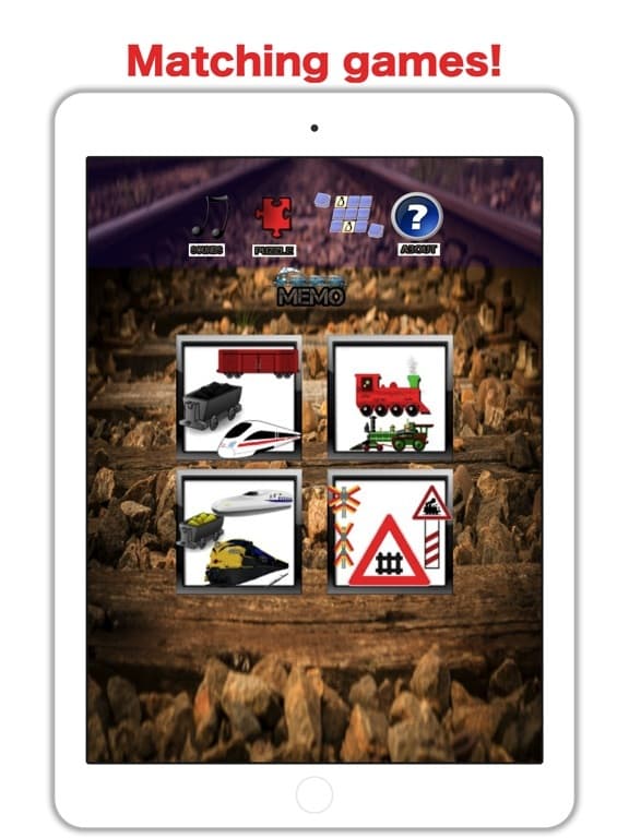 Fun Train: game for kids free under 6 year old boy screenshot 4