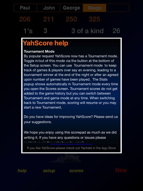 YahScore