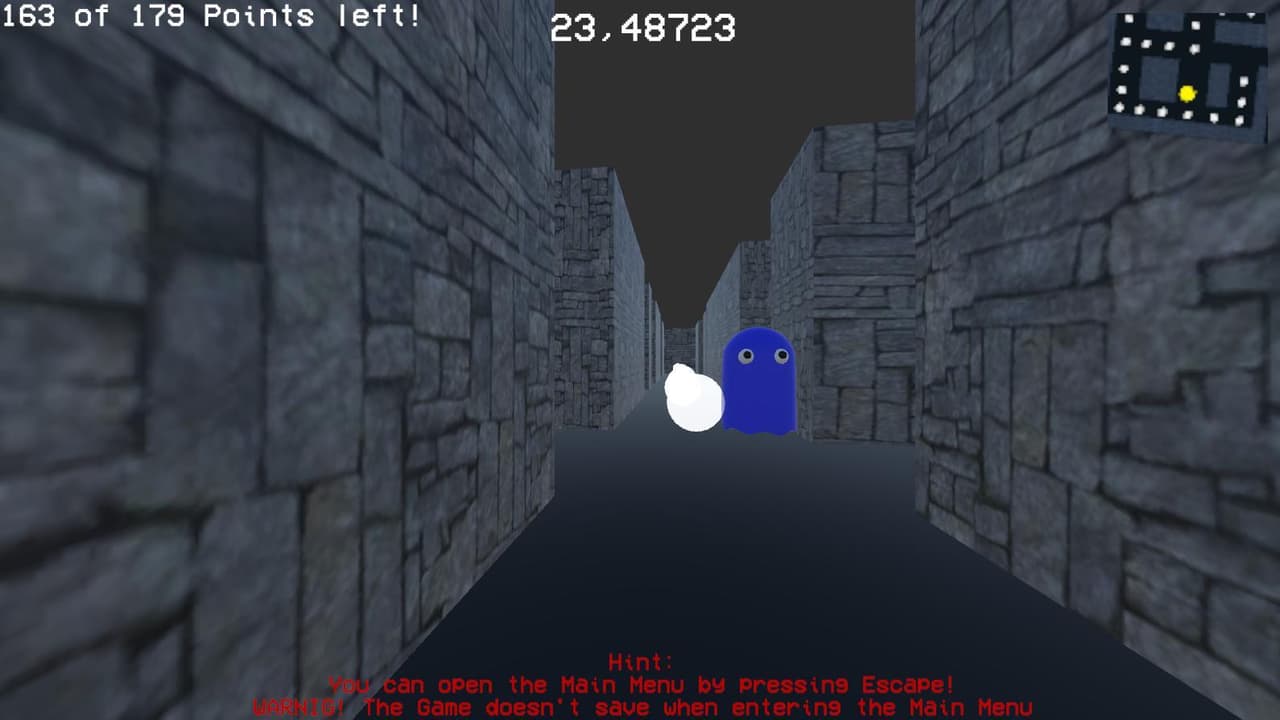 Pacman 3D (Artzt31) screenshot 2