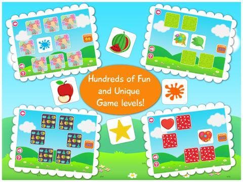 First Words Memory Cards Free by Tabbydo: Twinmatch learning game for Kids & Toddlers screenshot 2