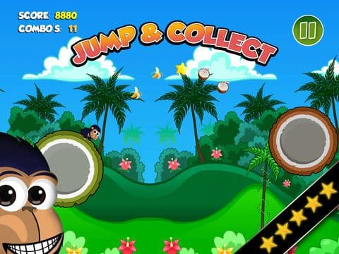 Super Swinging King Chimps Jungle Monkey Jump screenshot 3
