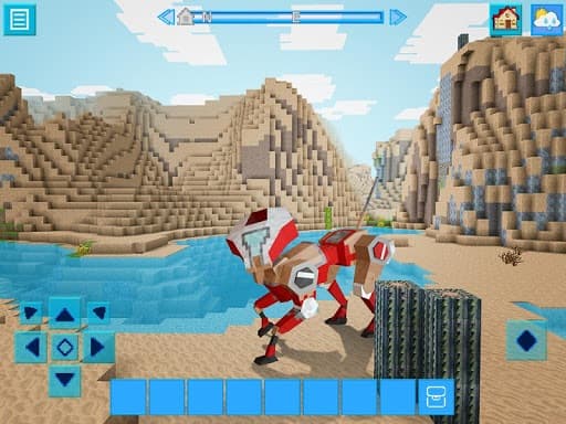 RoboCraft: Building & Survival Craft - Robot World screenshot 2