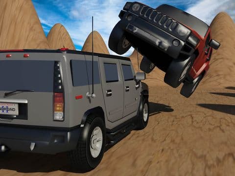 Desert Safari Racing 3D Stunt screenshot 4