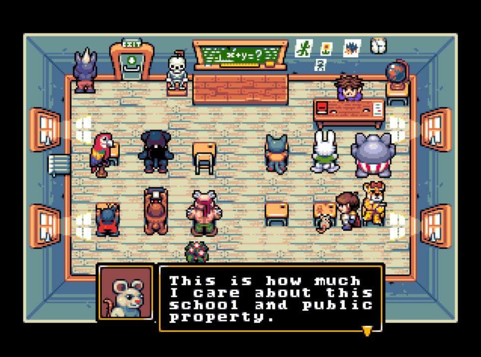 Perlin & Pinpin - Demo #1: Back to School screenshot 2