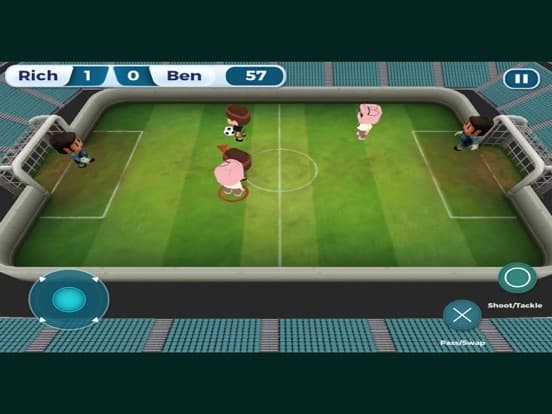 Cartoon Play Soccer
