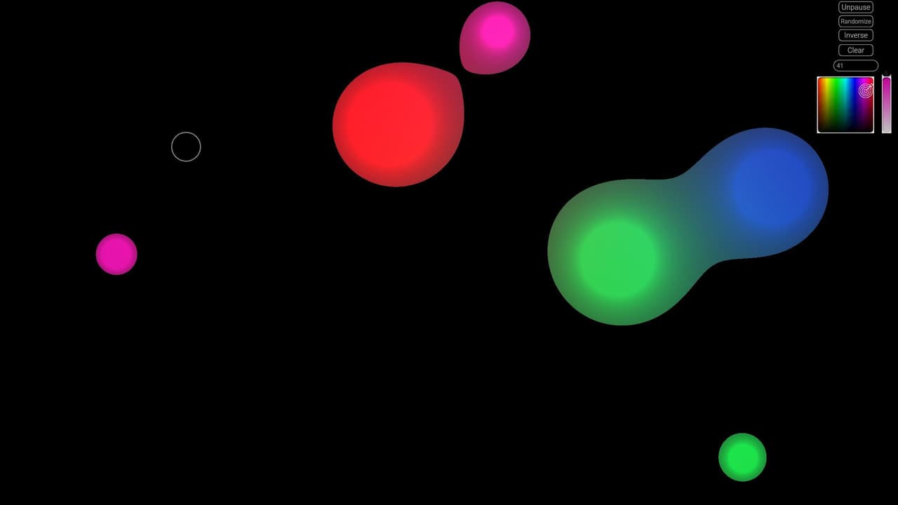 MetaBalls (mamdooh) screenshot 2